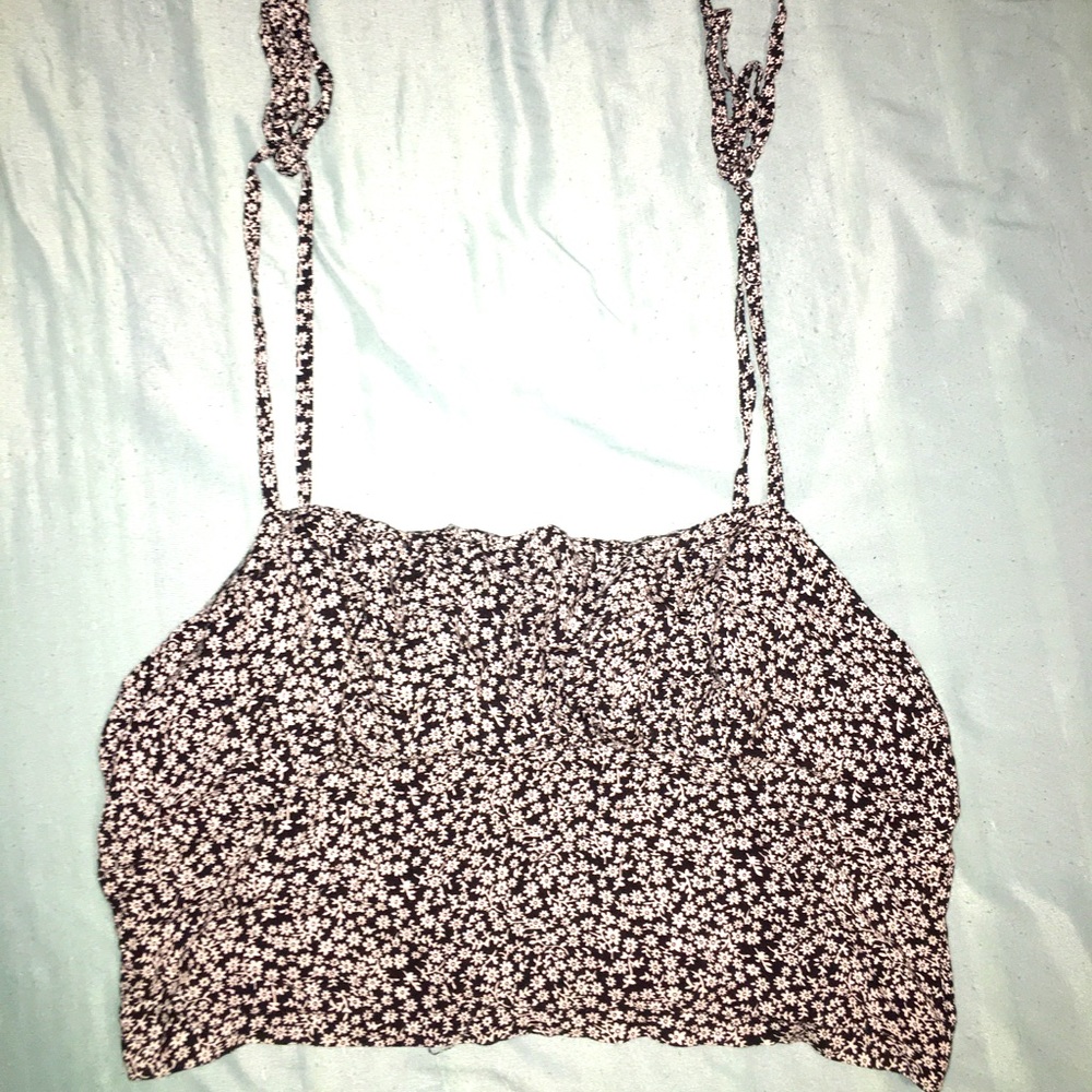 Floral Cropped tank top